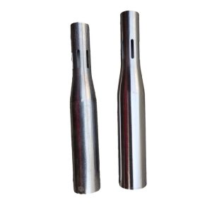 Tapered tube polishing machine