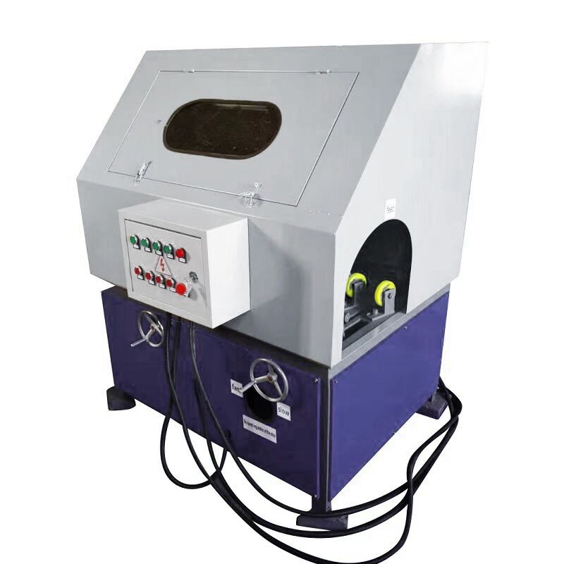 Double Head Big Size Steel Pipe Polishing Machine For Big Diameter Pipes