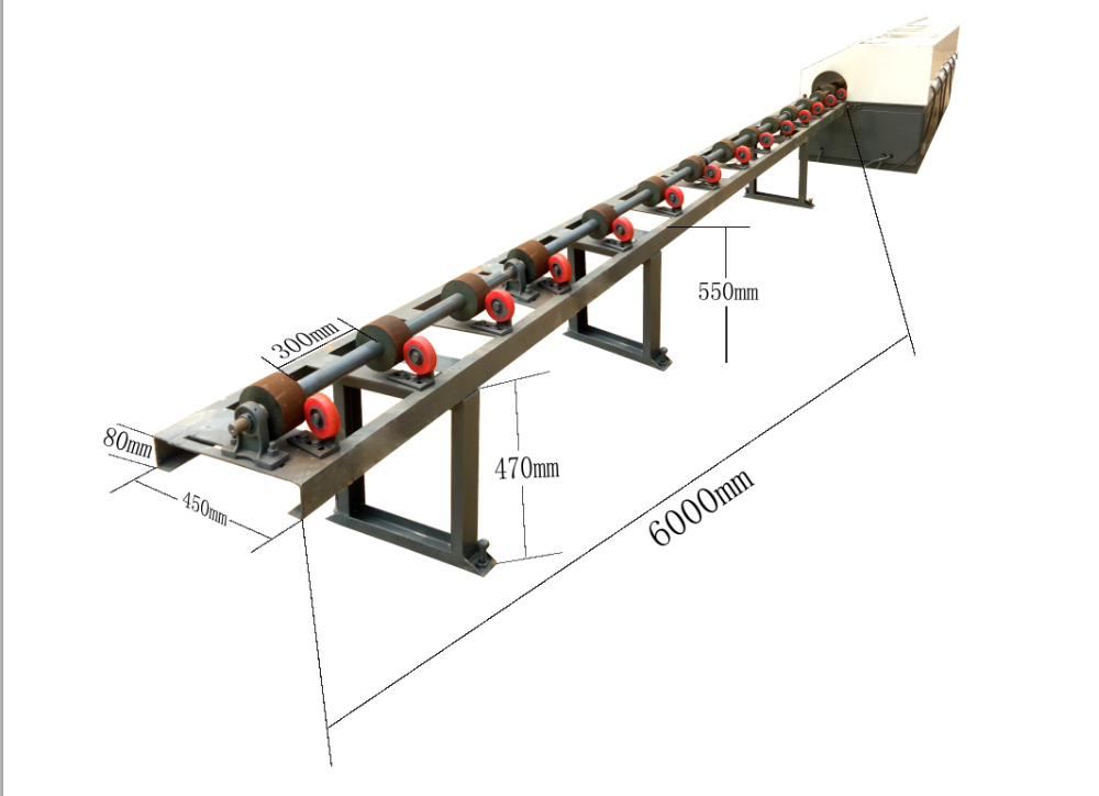 Feeding Pipe Stands For Pipe Polishing Machine