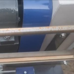 Steel bar polishing machine
