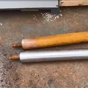 Roller shaft polishing machine