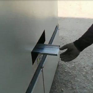 U steel grinding machine