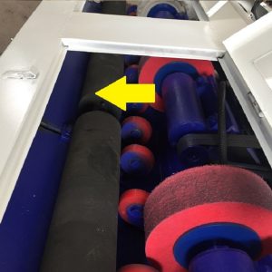 aluminum tube polishing machine