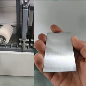 metal plate deburring machine