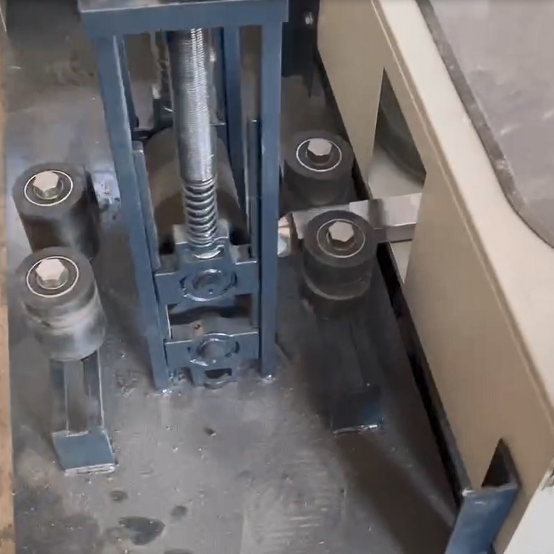 rectangular pipe polishing machine