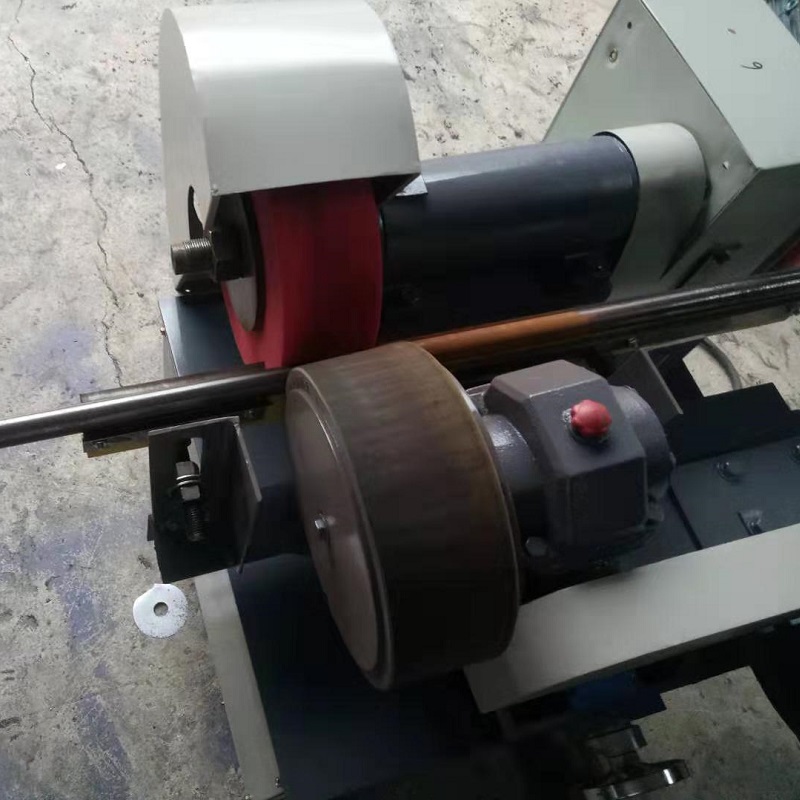 shrinking tapering tube polishing machine