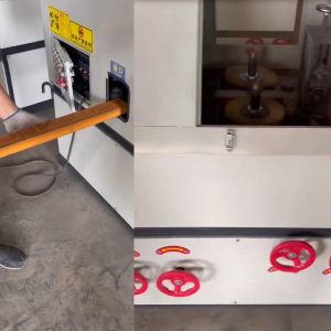 square tube grinding machine