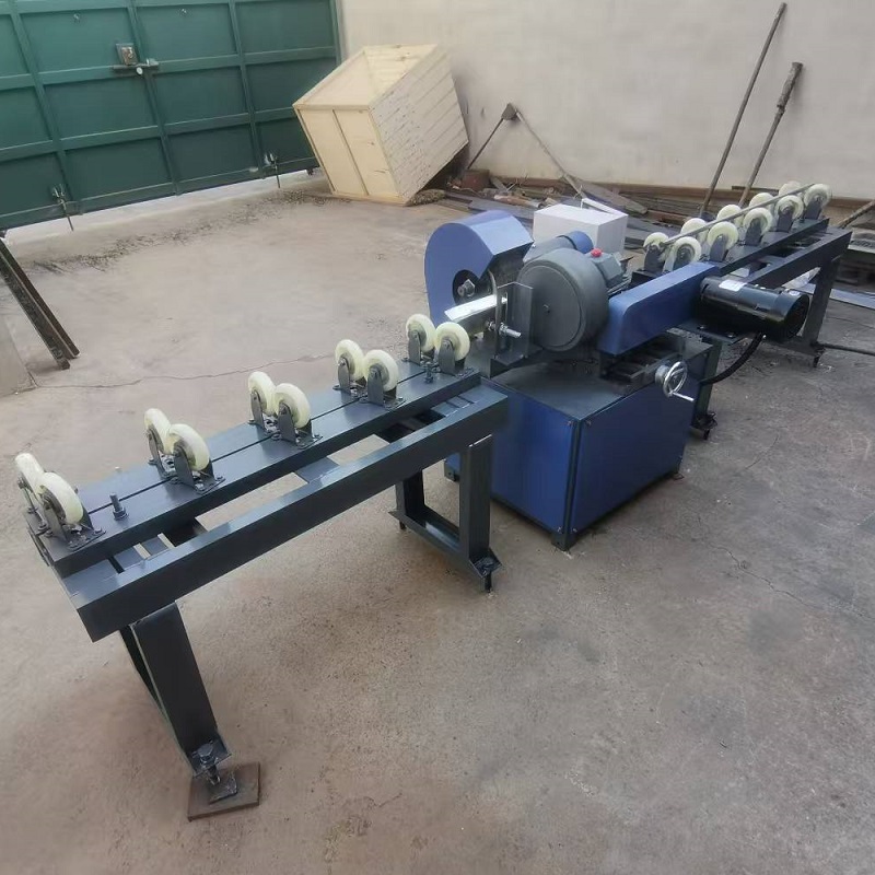 Automatic Pipe Polishing Machine With Pipe Stands