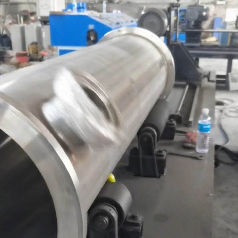 Flange pipe inner polishing machine