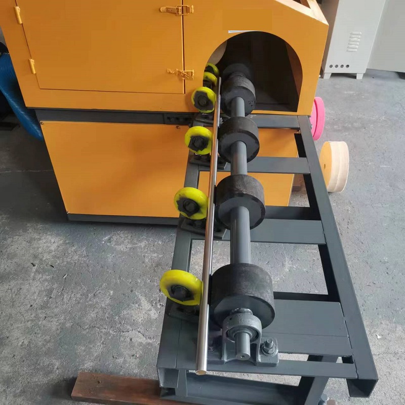 GRP pipe polishing machine