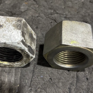 Hex nut polishing machine