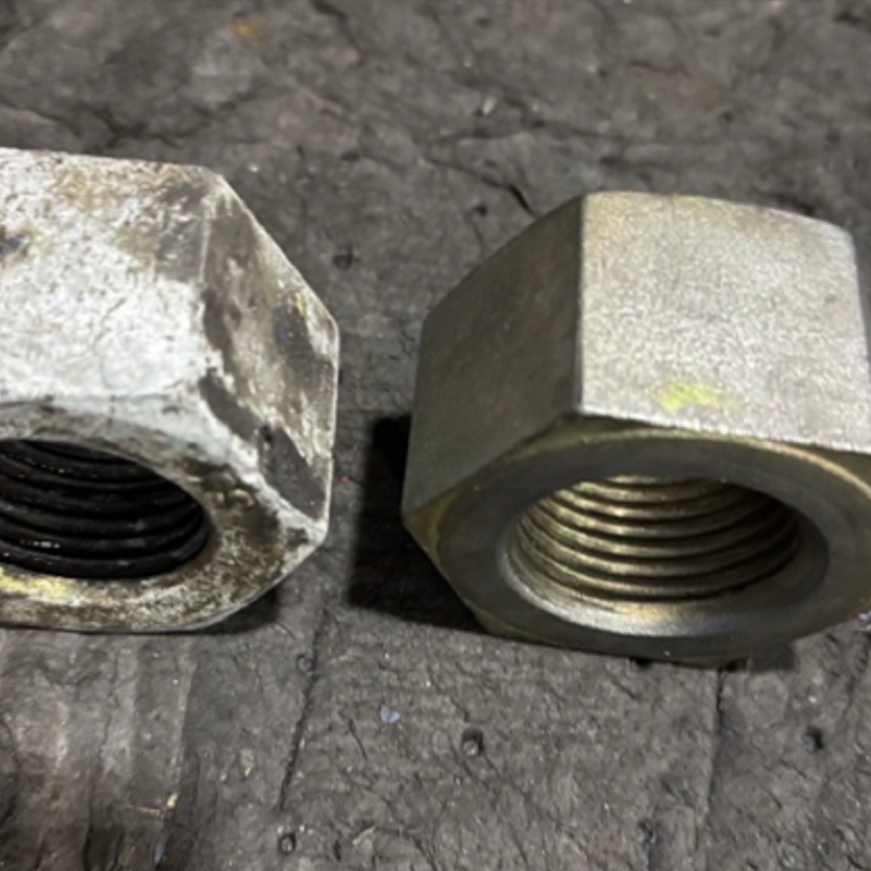 Hex nut polishing machine