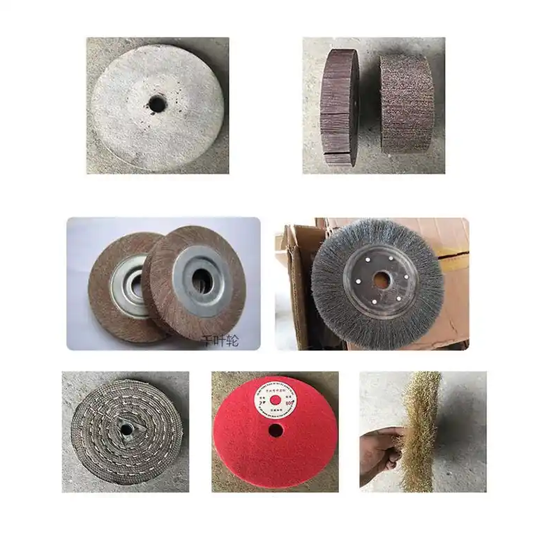 Stud bolt polishing machine