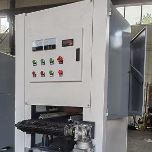 Bracket plate polishing machine