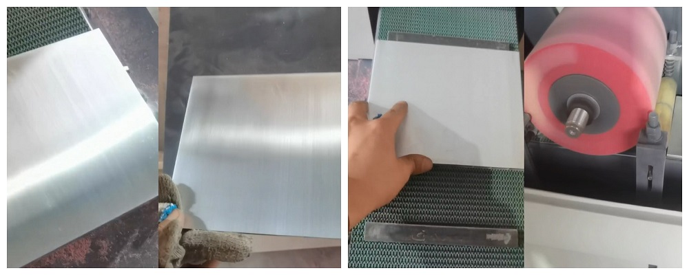 Metal Plate Polishing Machine
