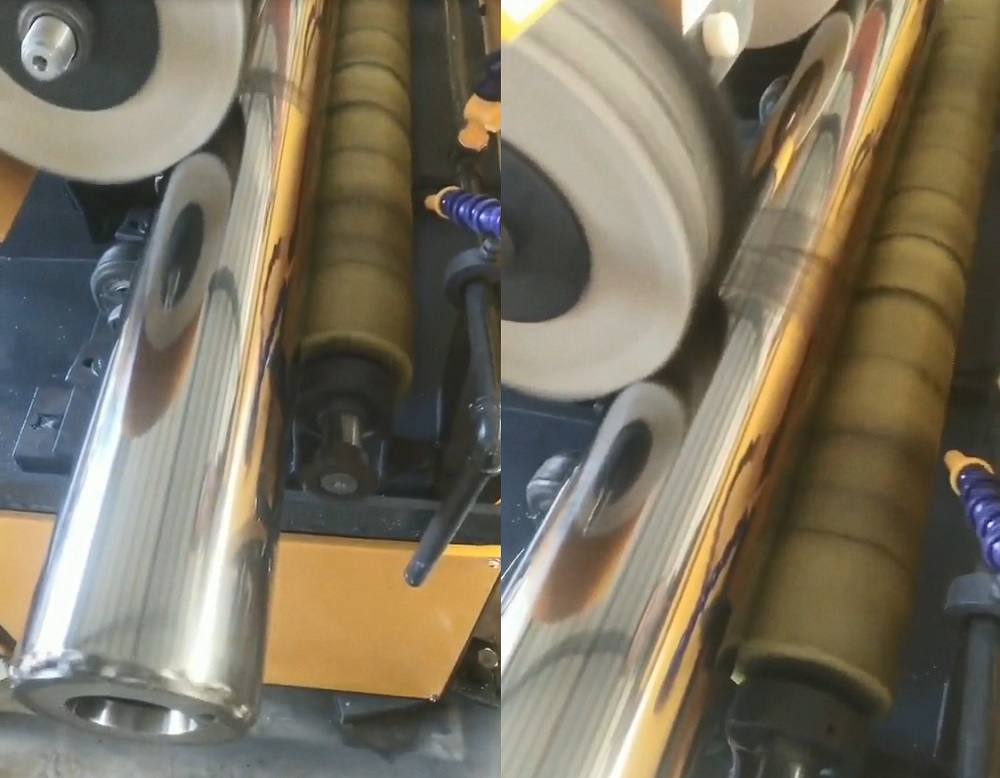 Mirror Finish Pipe Polishing Machine
