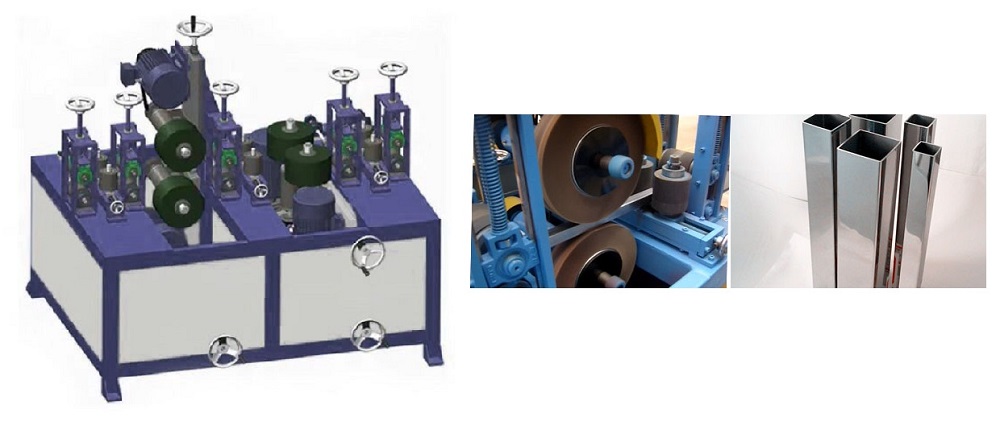 Square Pipe Polishing Machine