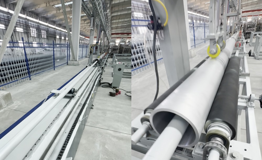 Pipe inner polishing machine