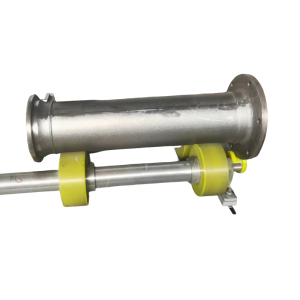 Flange pipe polishing machine