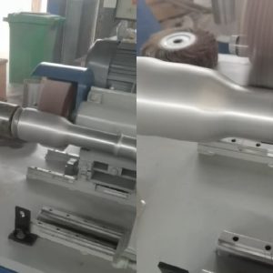 Irregular pipe polishing machine