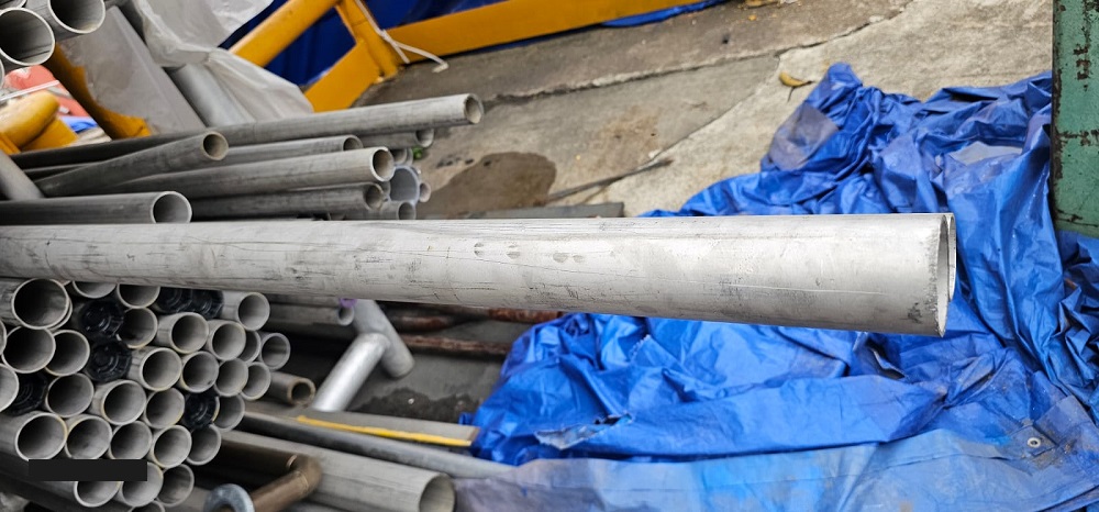 Shipyard pipe polishing machine