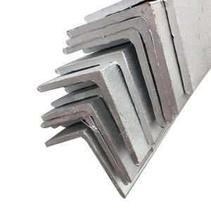 L-shaped steel angle polishing