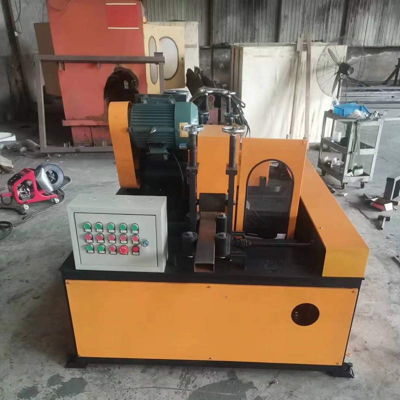 L-shaped steel angle polishing