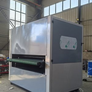 Steel plate polishing machine
