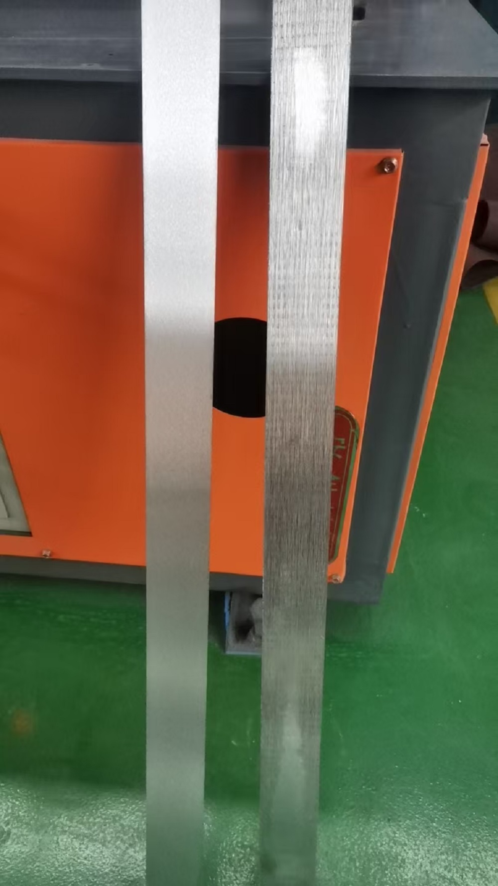Stainless Steel Flat Bar Polishing Machine