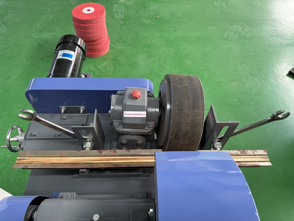 how to adjust diameter pipe polishing machine