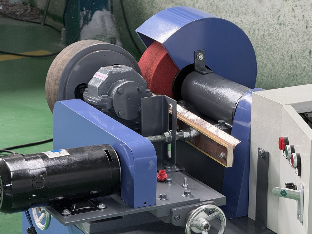 how to use pipe polishing machine