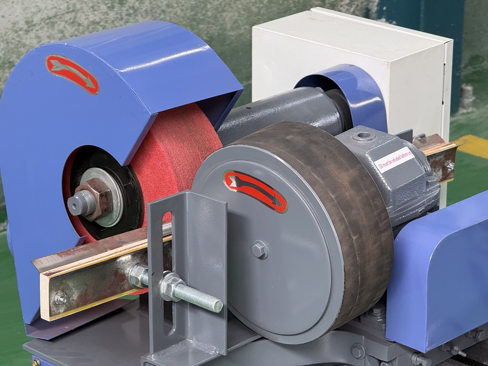 how to use pipe polishing machine
