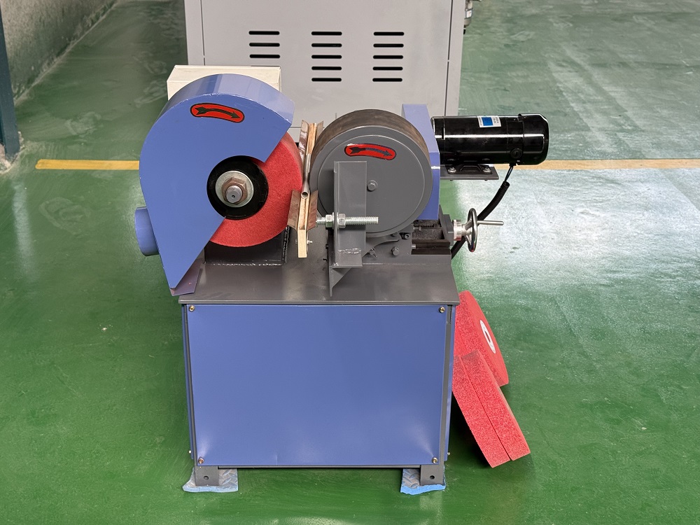 how to use pipe polishing machine
