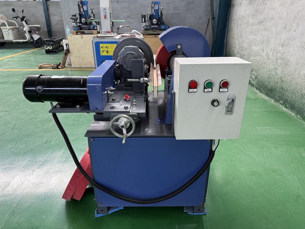 how to use pipe polishing machine